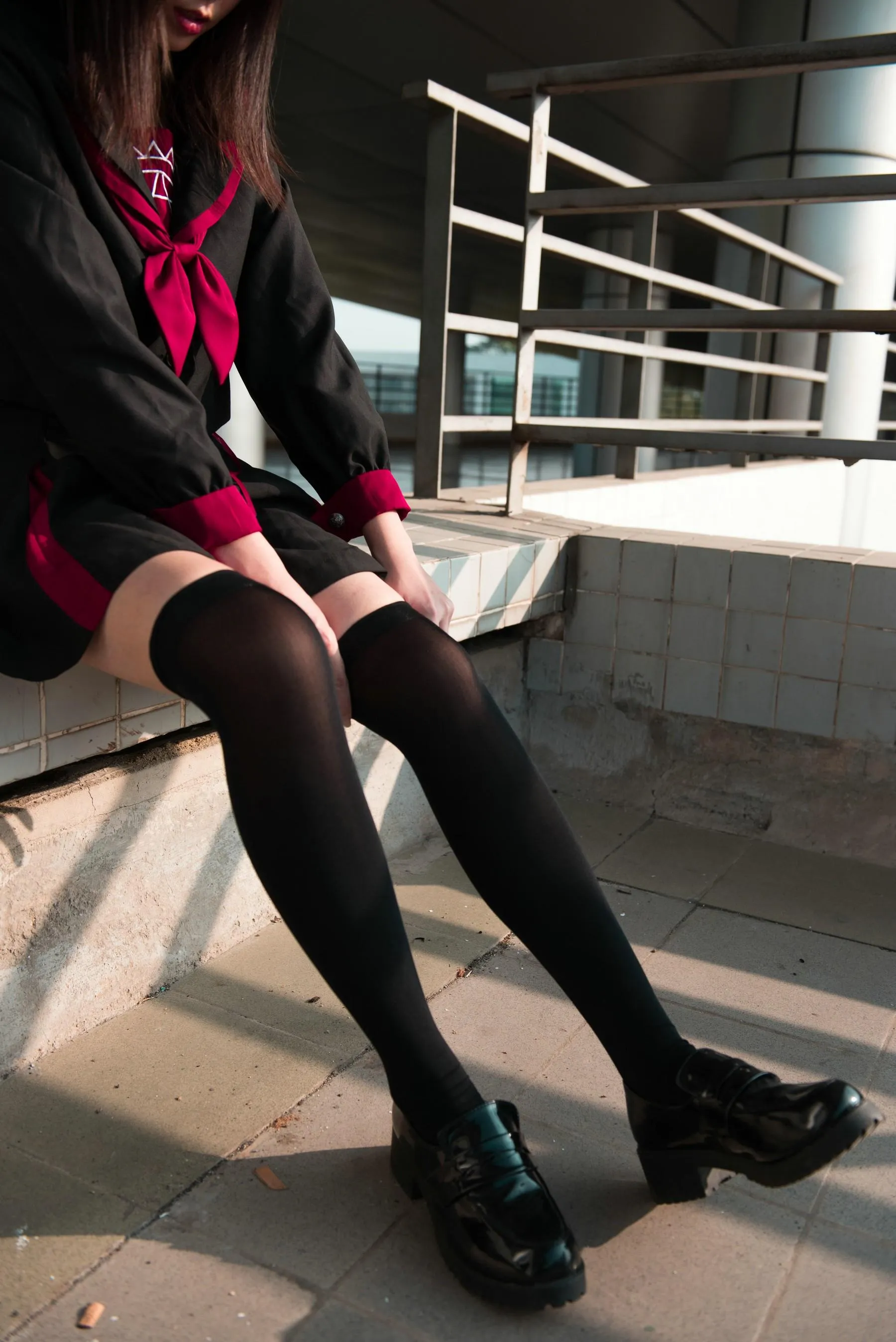 [魔镜街拍] NO.141 活力美术生JK美少女 [288P]插图2
